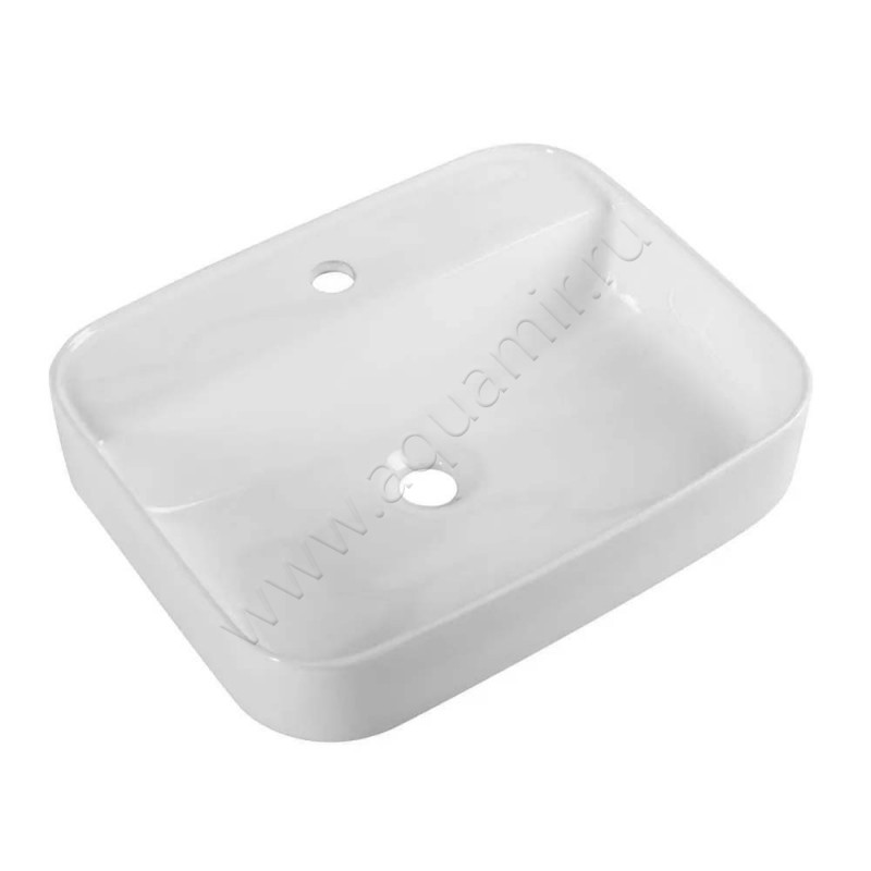 Раковина-чаша накладная с отверстием под смеситель BelBagno BB1321 в интерьере