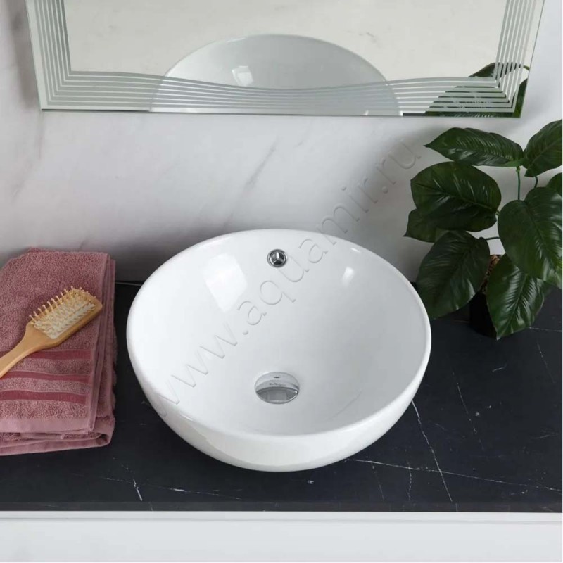 Раковина-чаша накладная BelBagno BB1077 в интерьере