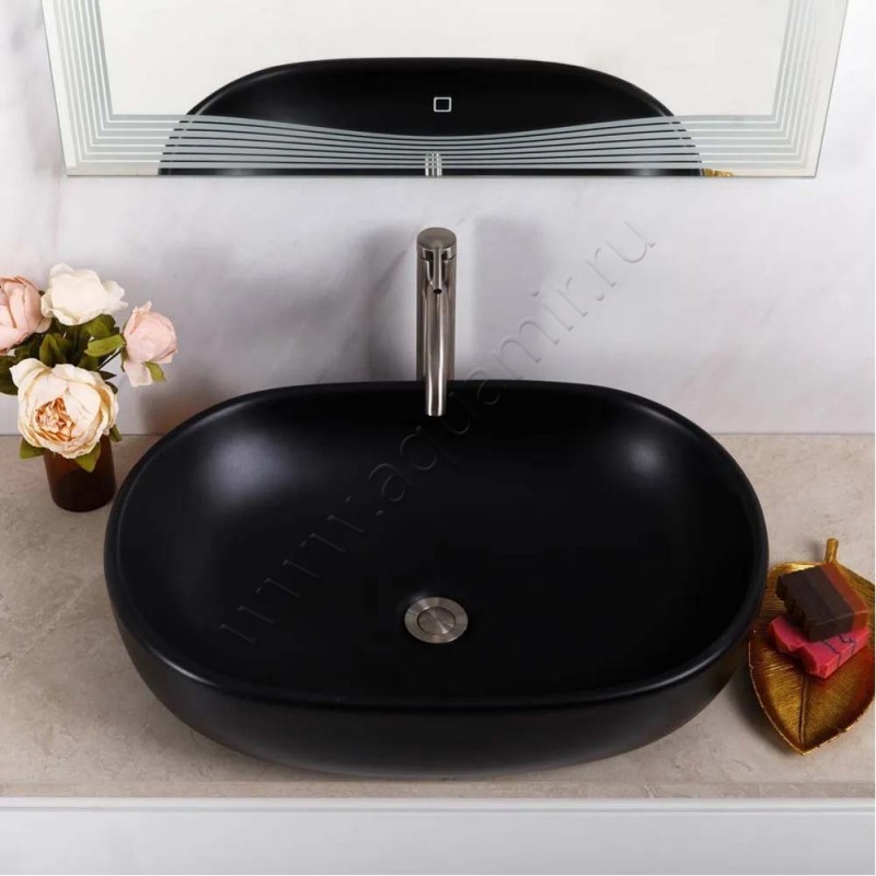 Раковина-чаша накладная BelBagno BB1084H301 в интерьере