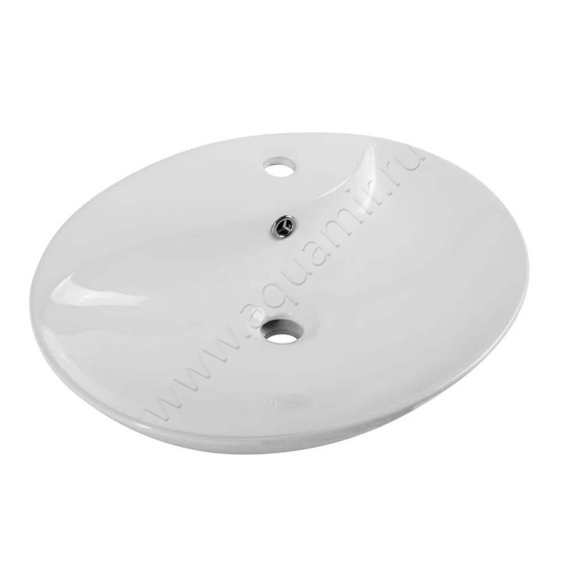 Раковина-чаша накладная с отверстием под смеситель BelBagno BB1370 в интерьере