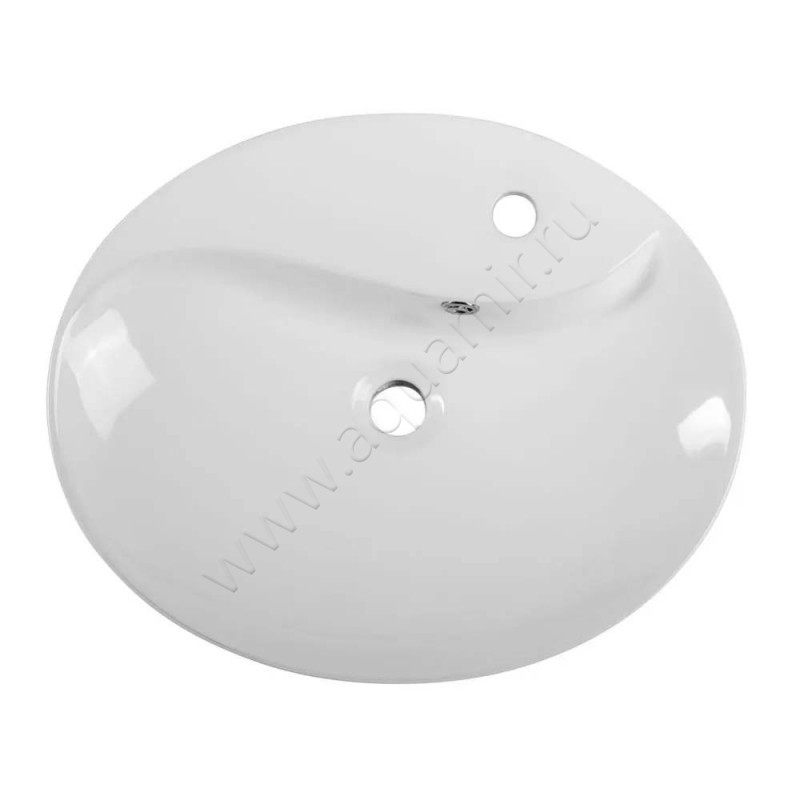 Раковина-чаша накладная с отверстием под смеситель BelBagno BB1370 в интерьере