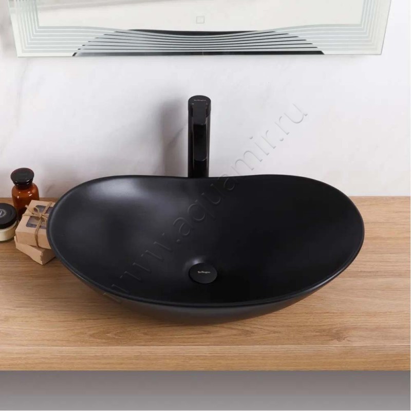 Раковина-чаша накладная BelBagno BB1404H301 в интерьере