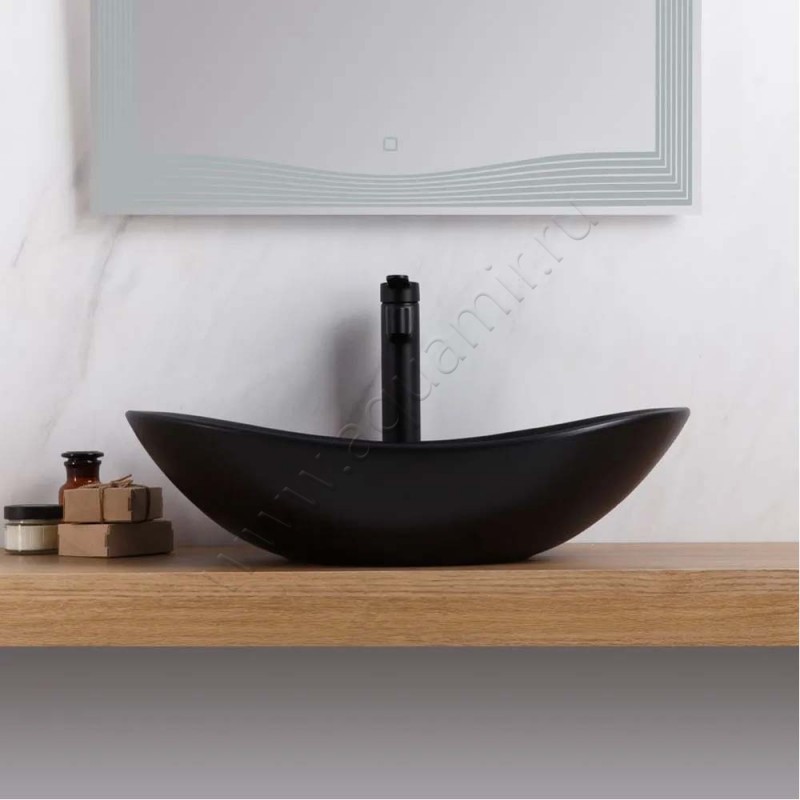 Раковина-чаша накладная BelBagno BB1404H301 в интерьере