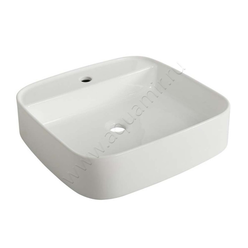 Раковина-чаша накладная с отверстием под смеситель Cezares CZRLFT50LVB в интерьере