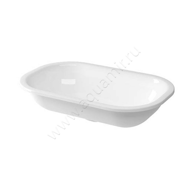 Раковина встраиваемая сверху на столешницу без отверстий Cezares CZRARE60LVB в интерьере