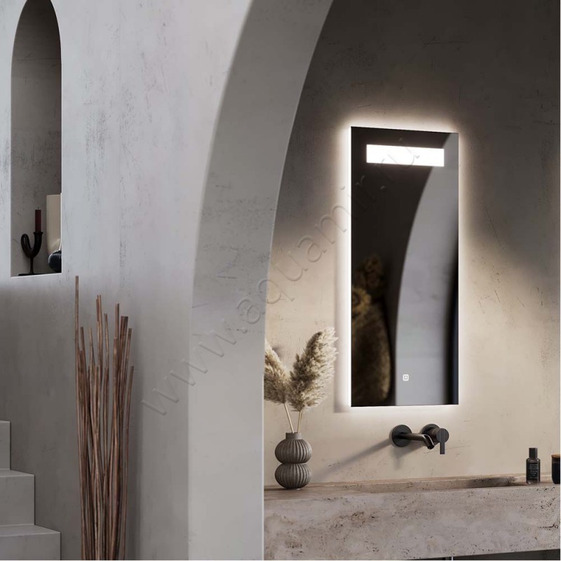 Зеркало c подсветкой Sancos Solo SL35 в интерьере