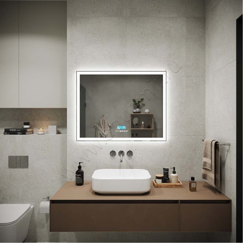 Зеркало c подсветкой Sancos City 2.0 CI2900 в интерьере