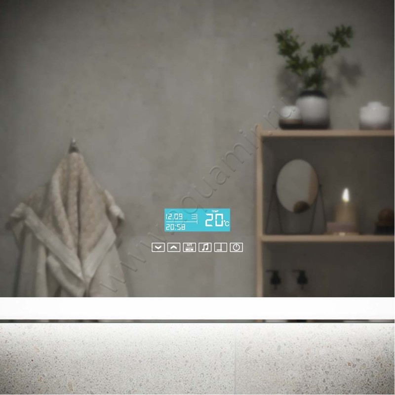 Зеркало c подсветкой Sancos City 2.0 CI2900 в интерьере