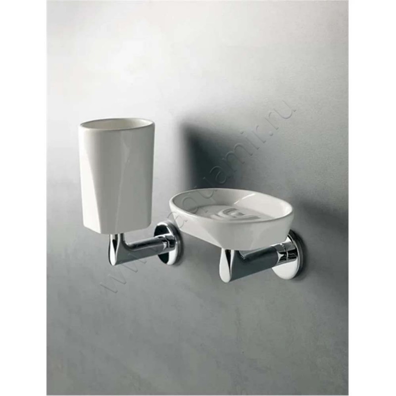 Мыльница подвесная Stilhaus Liz LZ0908BI в интерьере