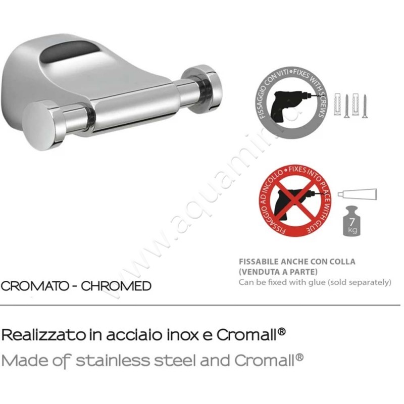 Крючок Gedy Stelvio ST2613 в интерьере