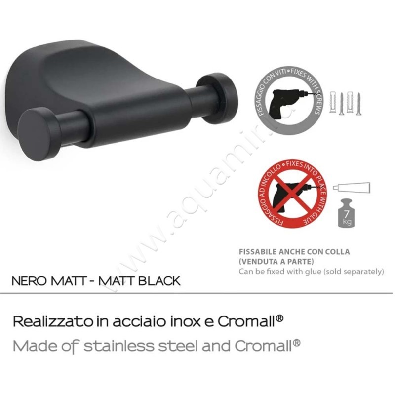 Крючок Gedy Stelvio ST2614 в интерьере