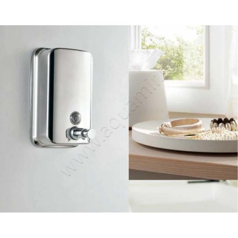 Дозатор Fashun хром A401 в интерьере