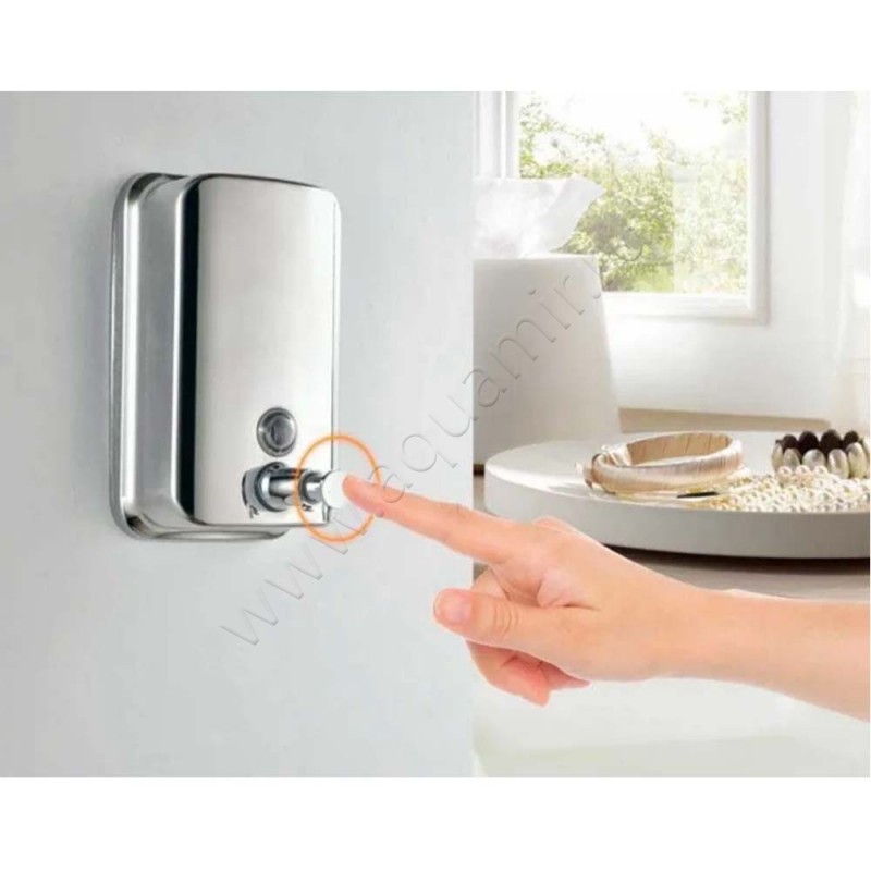 Дозатор Fashun хром A401 в интерьере