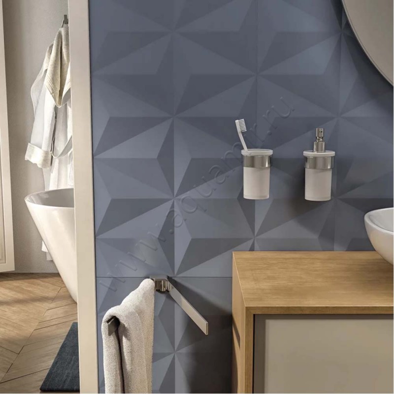 Дозатор Gedy Pirenei хром PI8113 в интерьере