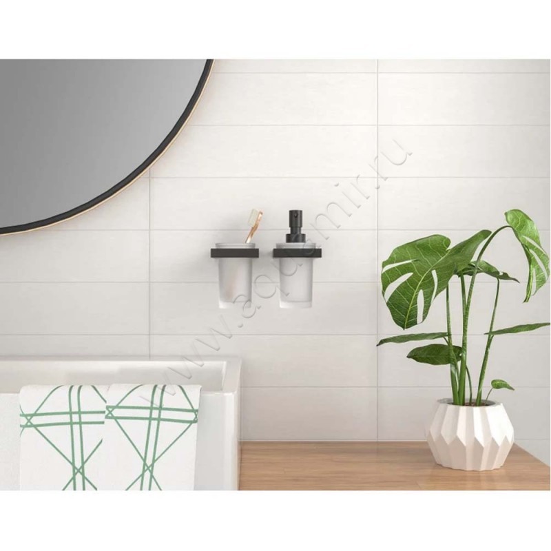 Дозатор Timo Petruma черный 1523903 в интерьере