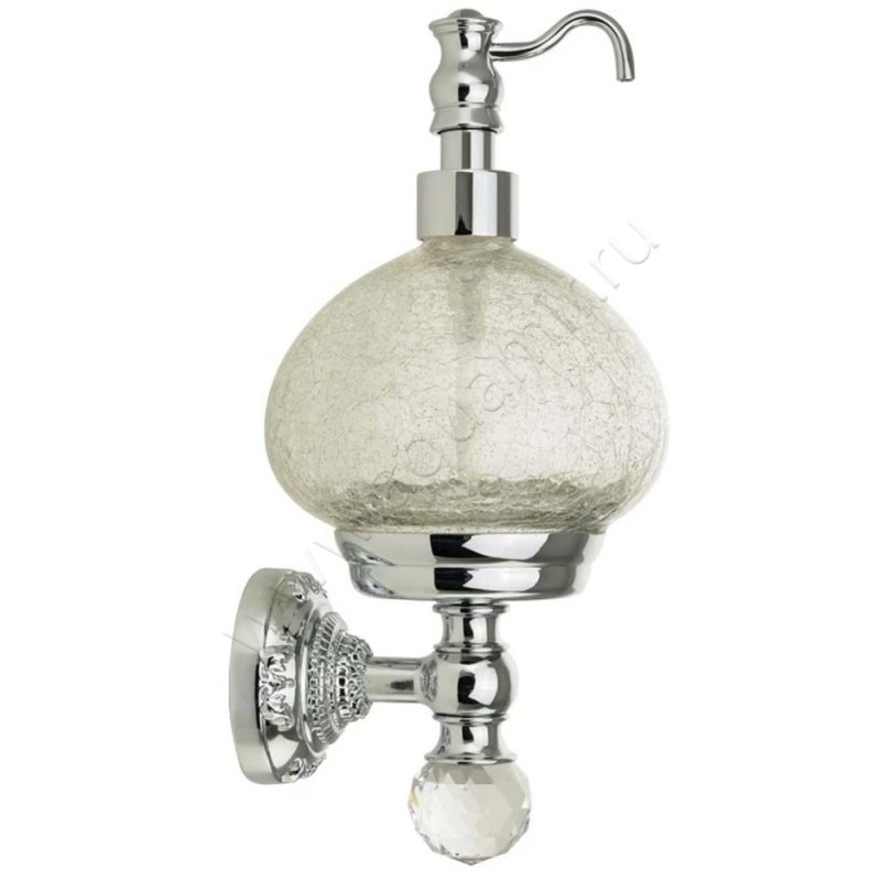 Дозатор Migliore Cristalia хром 16798 в интерьере