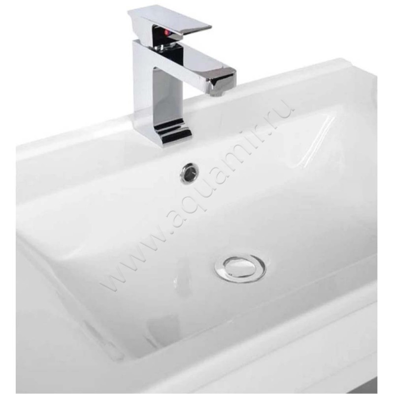 Раковина мебельная накладная Aquanet 85 см 00182320 в интерьере