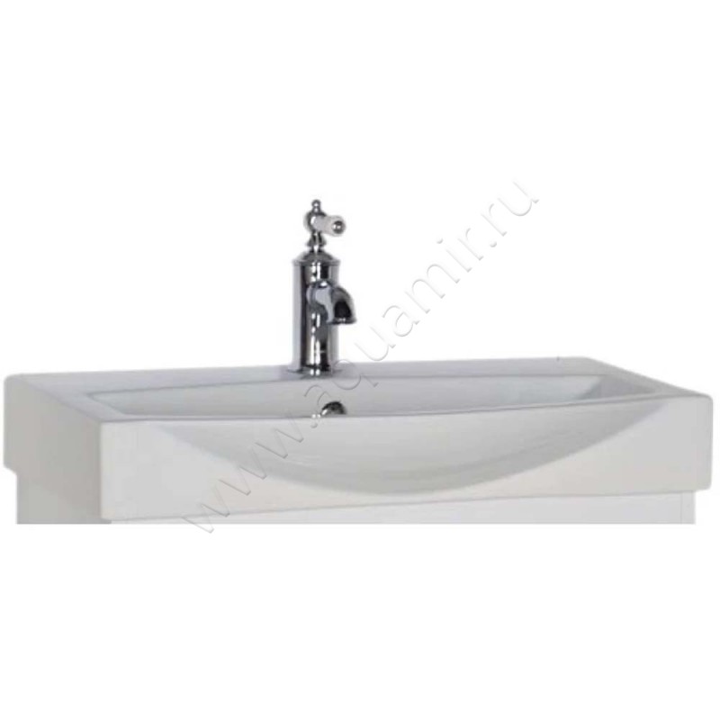 Раковина мебельная накладная Aquanet 65 см 00182328 в интерьере