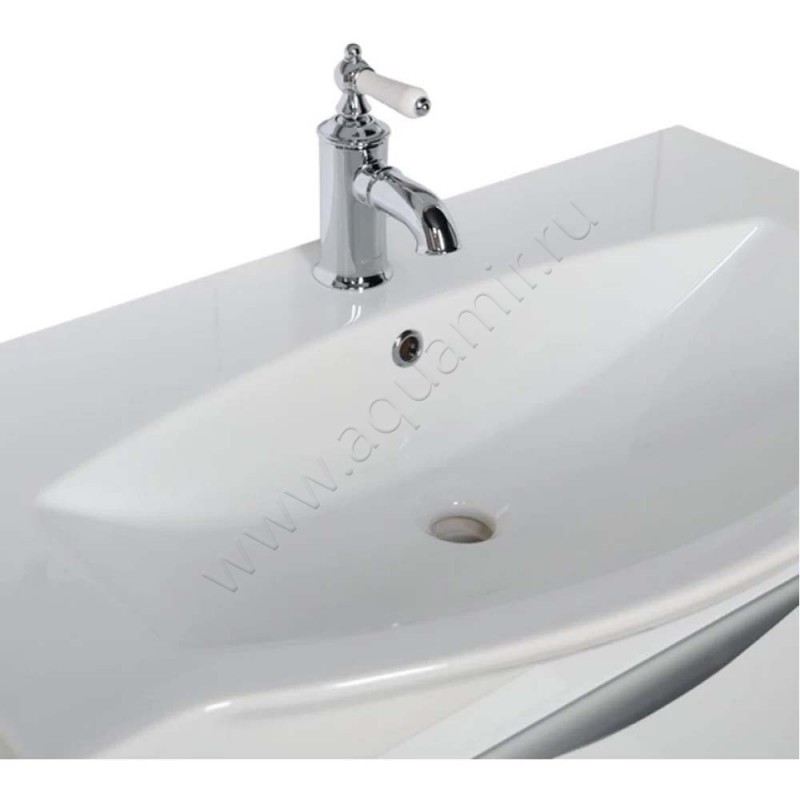 Раковина мебельная накладная Aquanet 65 см 00182328 в интерьере