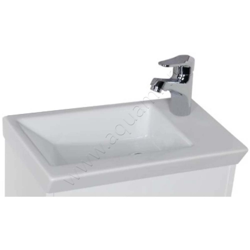 Раковина мебельная накладная Aquanet 45 см 00182339 в интерьере