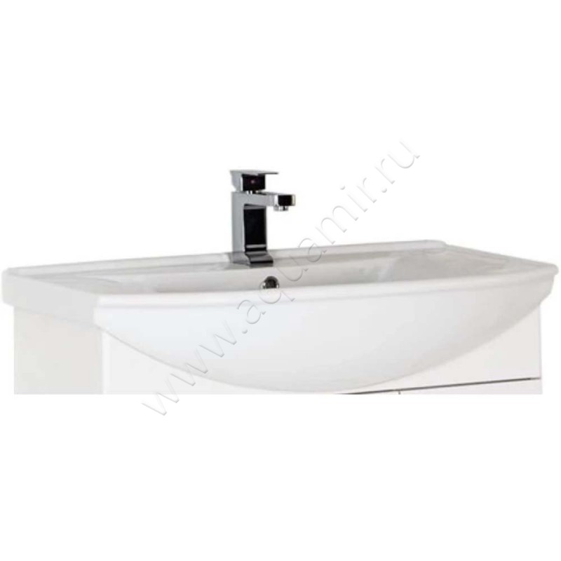 Раковина мебельная накладная Aquanet 87 см 00185346 в интерьере