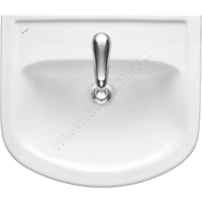 Раковина мебельная накладная Onika Акватон 52 см 131201S0011B0 в интерьере