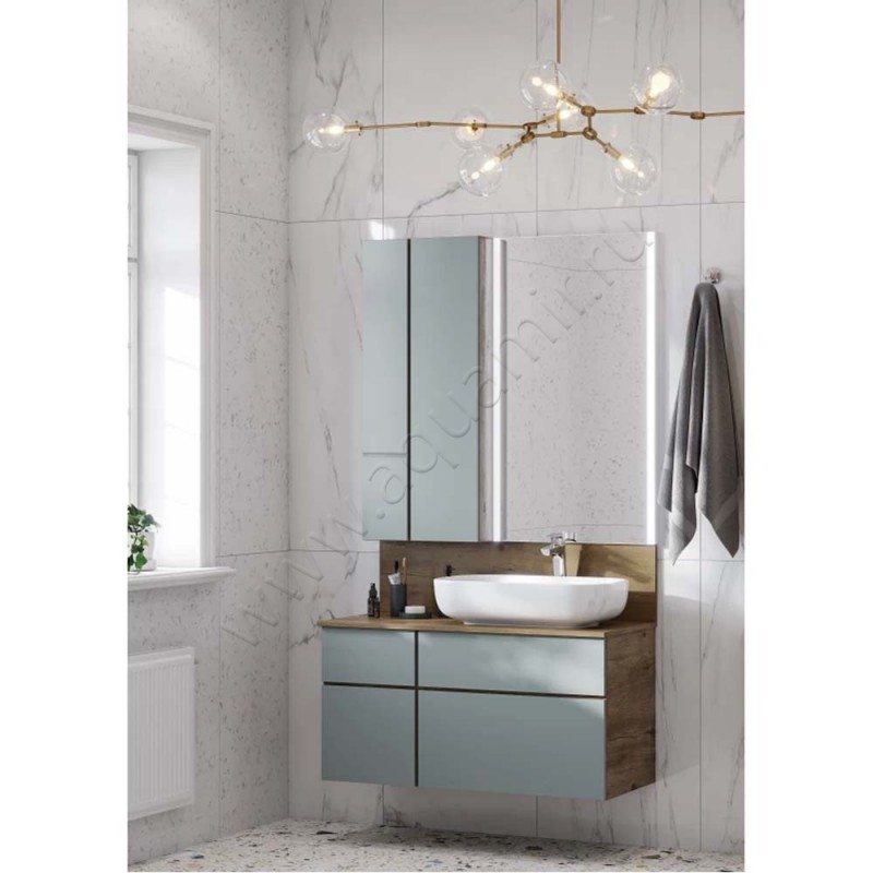 Раковина-чаша накладная Aquaton Лола 60 см 1A73313KLK010 в интерьере