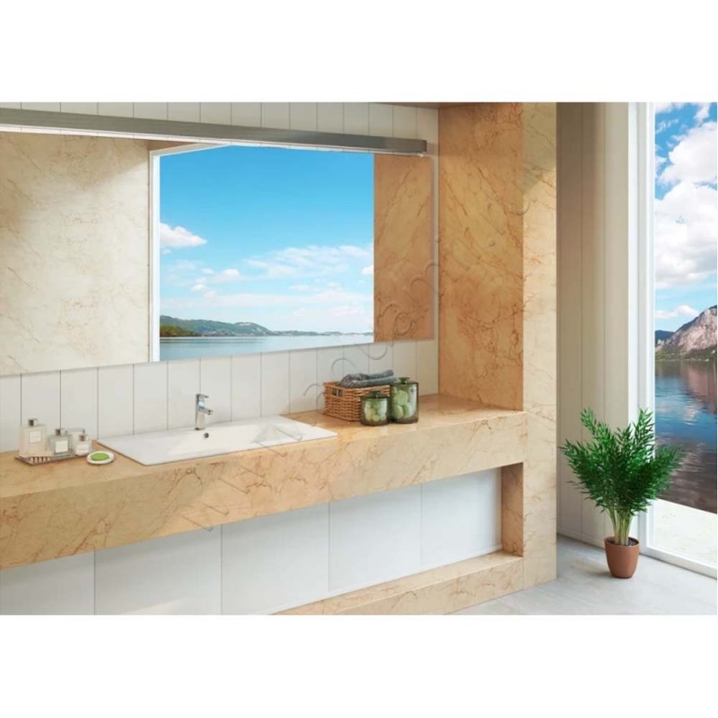 Раковина мебельная накладная Onika Оскар 66 см 4640021062203 в интерьере