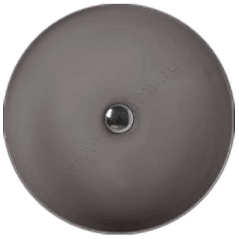 Раковина-чаша накладная Kerasan Nolita 40 см, серый 534489 в интерьере