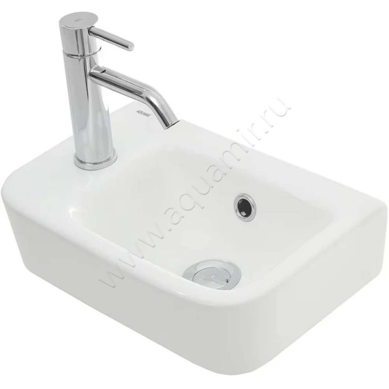 Рукомойник подвесной AQUAme 38 см AQM5006L в интерьере