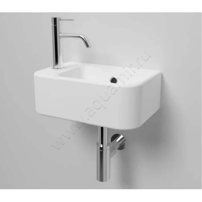 Рукомойник подвесной AQUAme 38 см AQM5006L в интерьере