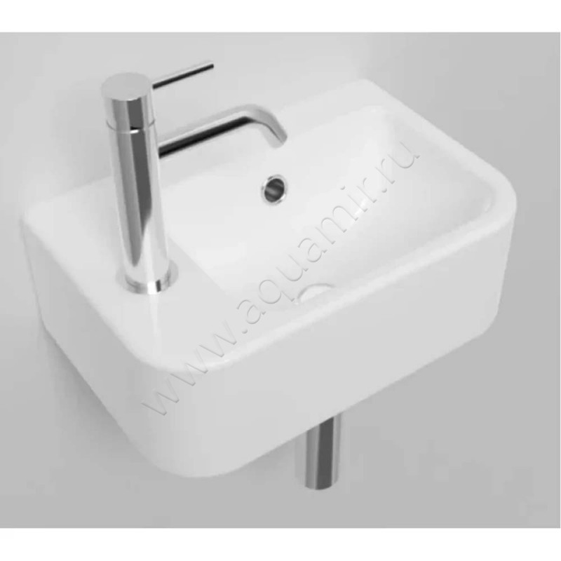 Рукомойник подвесной AQUAme 38 см AQM5006L в интерьере