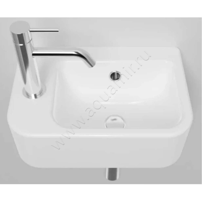 Рукомойник подвесной AQUAme 38 см AQM5006L в интерьере