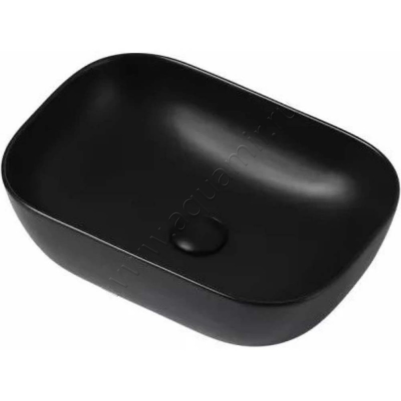 Раковина-чаша накладная Gid 46 см, черный BM1333 в интерьере