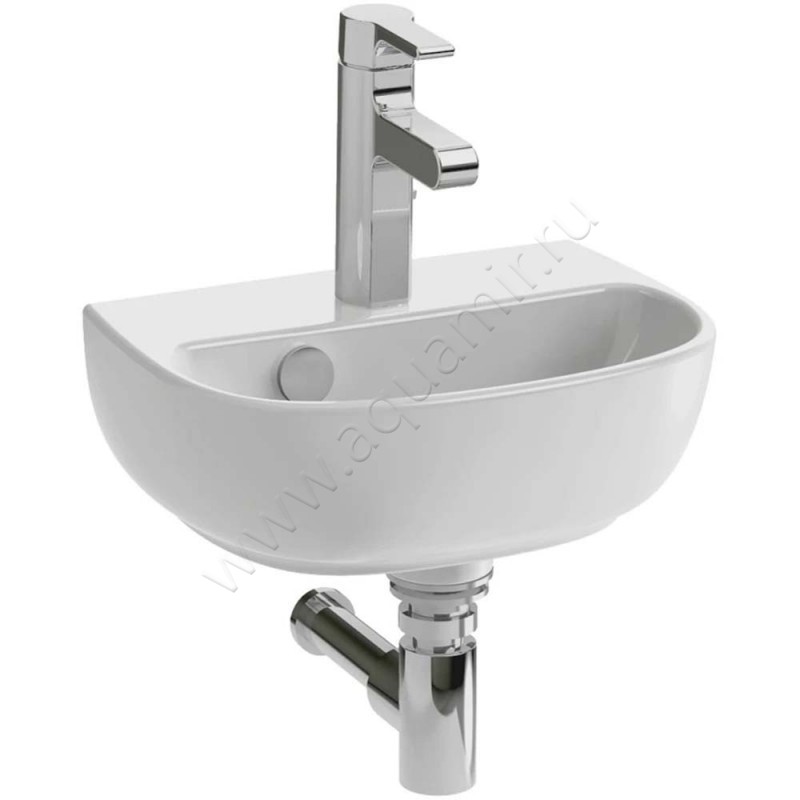 Рукомойник подвесной Jacob Delafon Odeon Up 36 см E476100 в интерьере