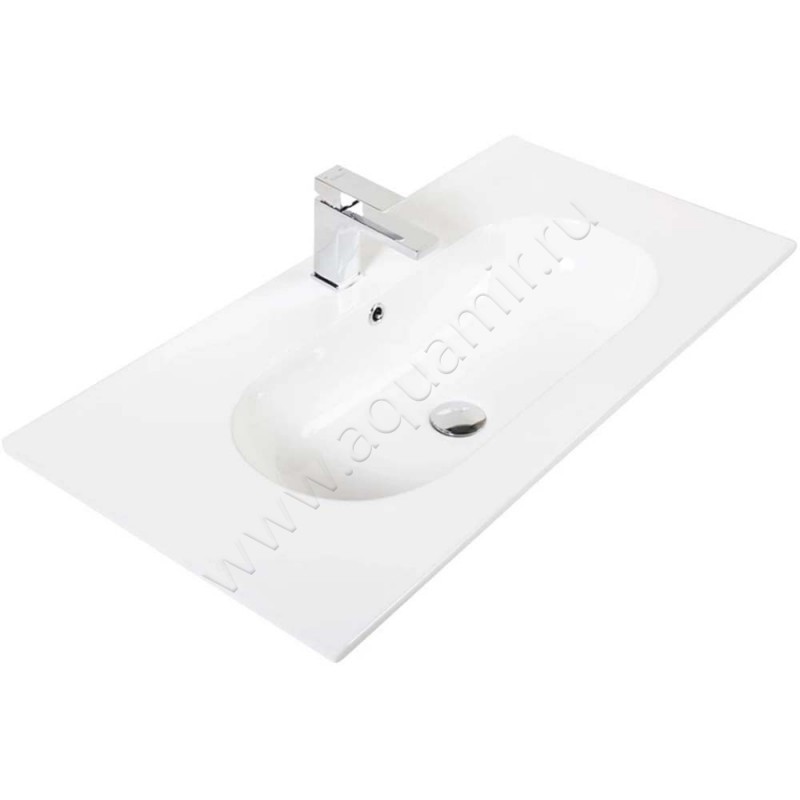 Раковина мебельная накладная BelBagno 82 см LOV800LVB в интерьере