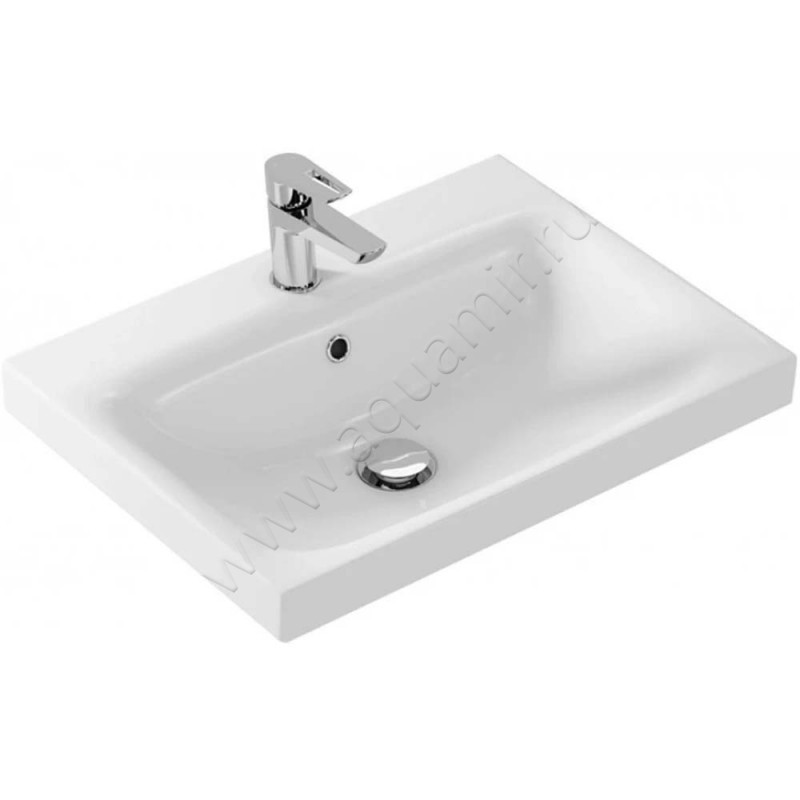 Раковина мебельная накладная Misty Moduo 61 см SUMMOD601 в интерьере