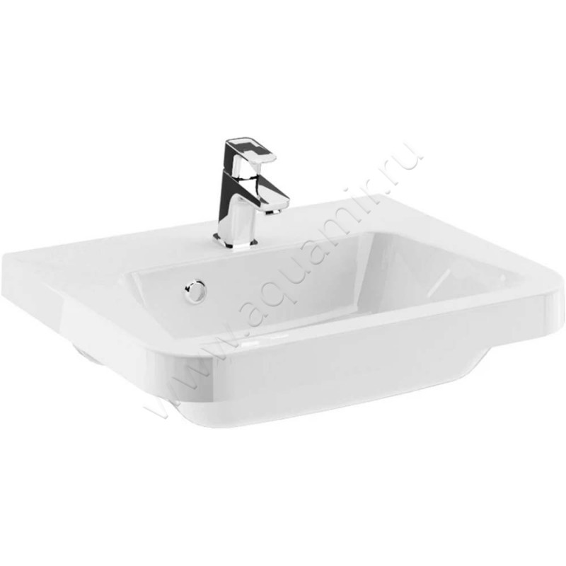 Раковина мебельная накладная Ravak 10 65 см XJI01165000 в интерьере