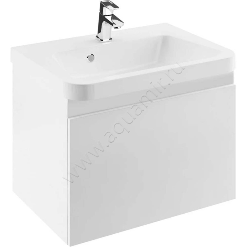 Раковина мебельная накладная Ravak 10 65 см XJI01165000 в интерьере