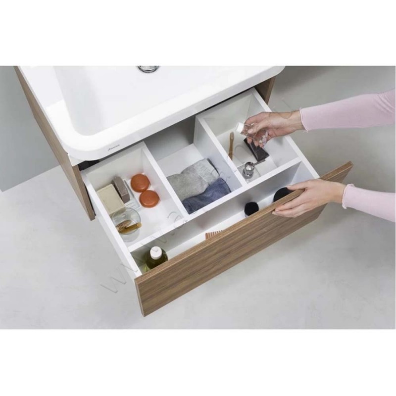 Раковина мебельная накладная Ravak 10 65 см XJI01165000 в интерьере