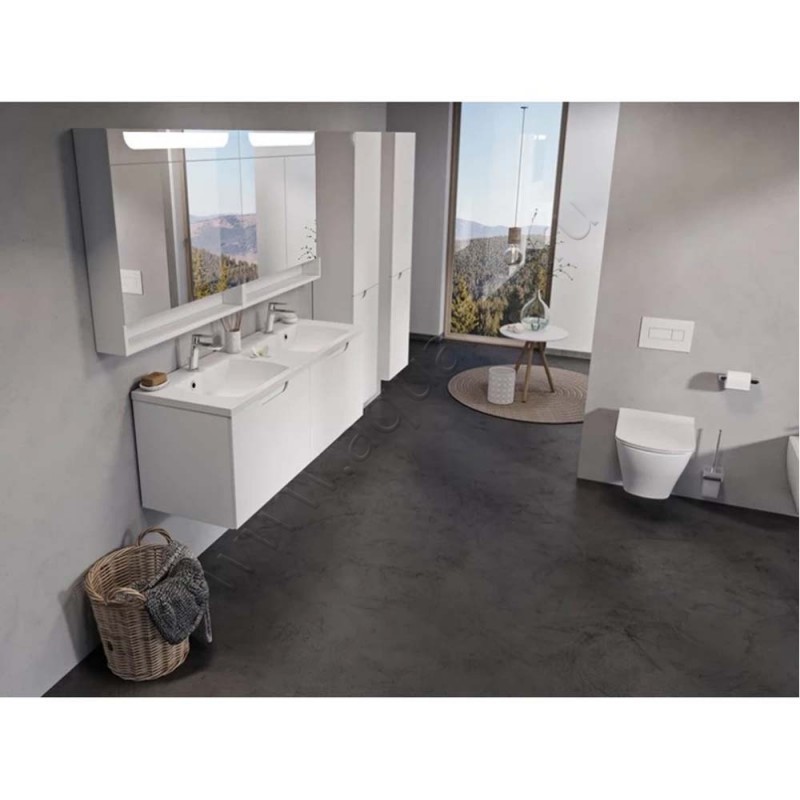 Раковина мебельная накладная Ravak Classic II 130 см XJX01113000 в интерьере