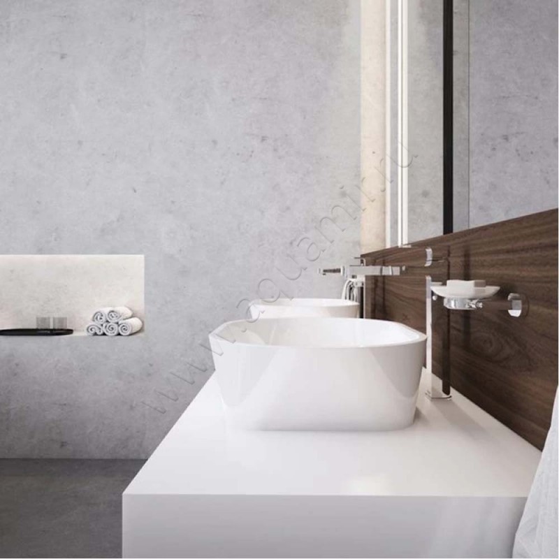 Раковина-чаша накладная Ravak Solo 58 см XJX01358000 в интерьере