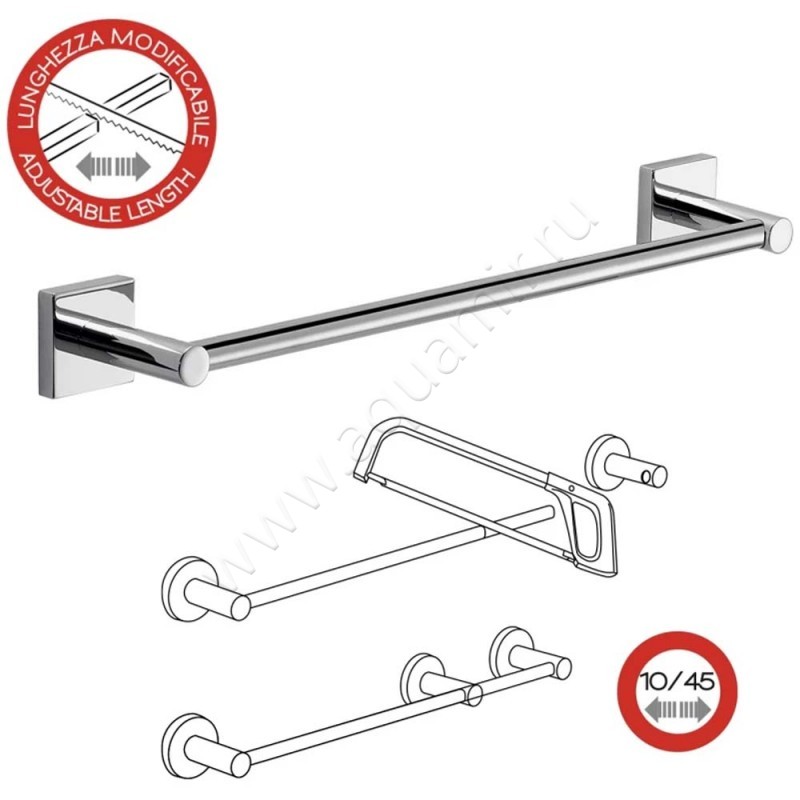 Полотенцедержатель Gedy Fuji FJ214513 в интерьере