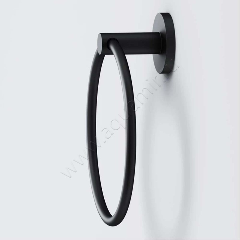 Полотенцедержатель AM.PM X-Joy 15,5 см., черный A85A34422 в интерьере