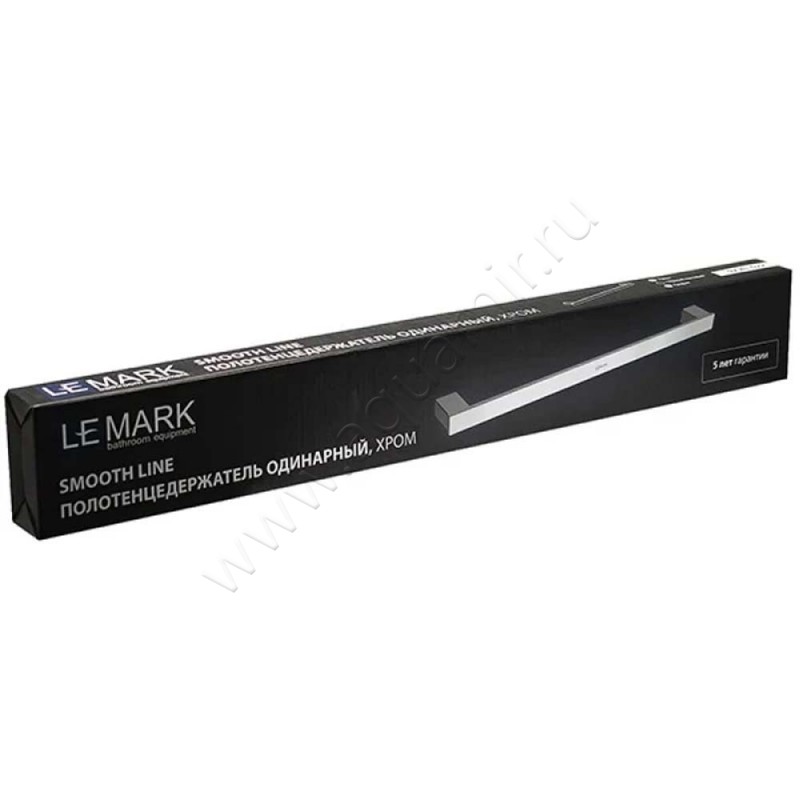 Полотенцедержатель Lemark Smooth Line 9781022 в интерьере