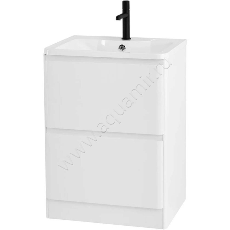 Тумба под раковину BelBagno Albano ALBANO7002CPIABL в интерьере