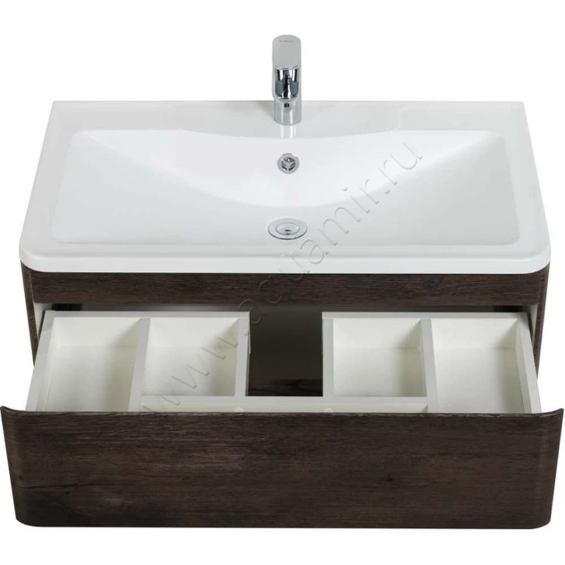 Тумба под раковину BelBagno Albano ALBANO8002CSORNG в интерьере