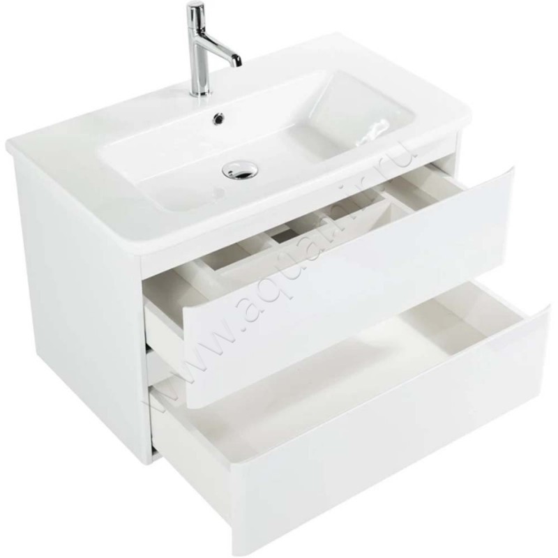 Тумба под раковину BelBagno Albano ALBANOCER8002CSOBL в интерьере