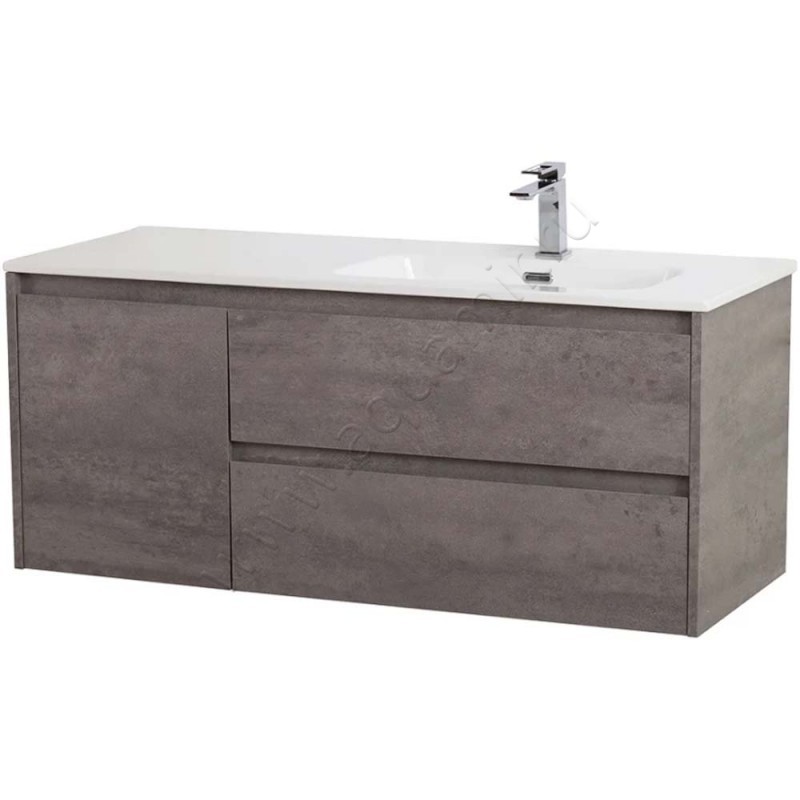 Тумба под раковину BelBagno Kraft KRAFT12002C1ASOCGR в интерьере