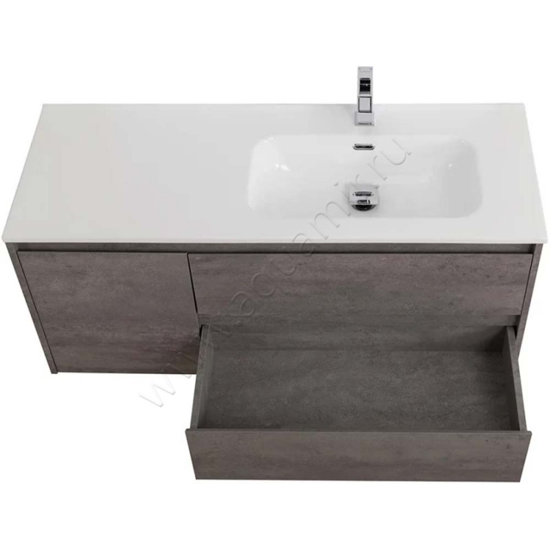 Тумба под раковину BelBagno Kraft KRAFT12002C1ASOCGR в интерьере